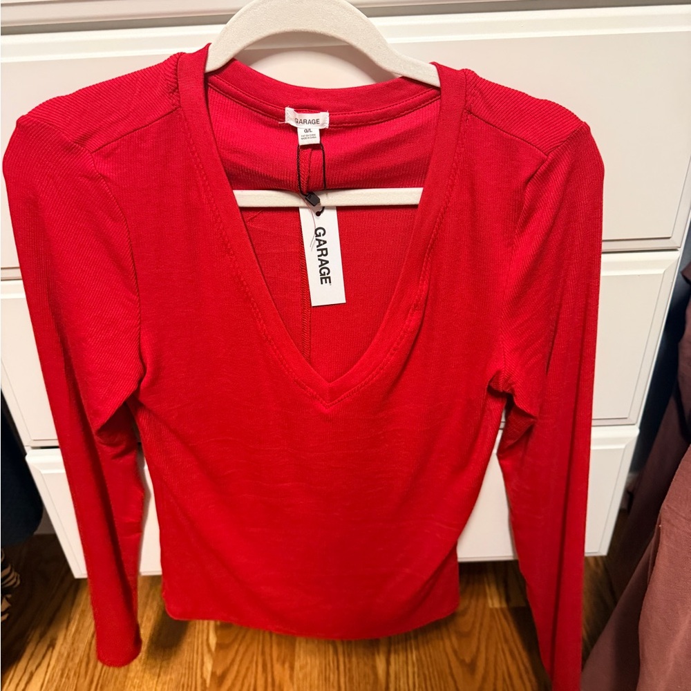 NWT garage long sleeve